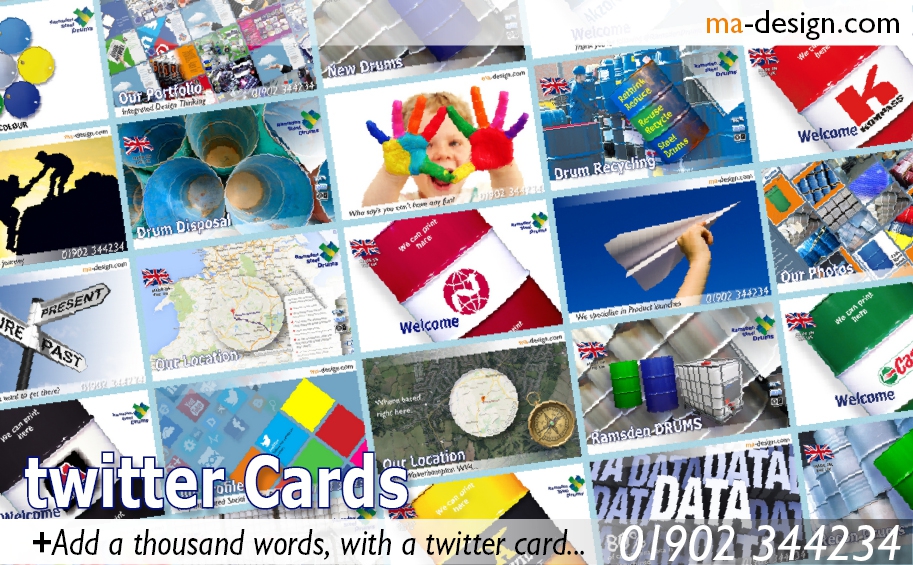 Our most recent twitter Card